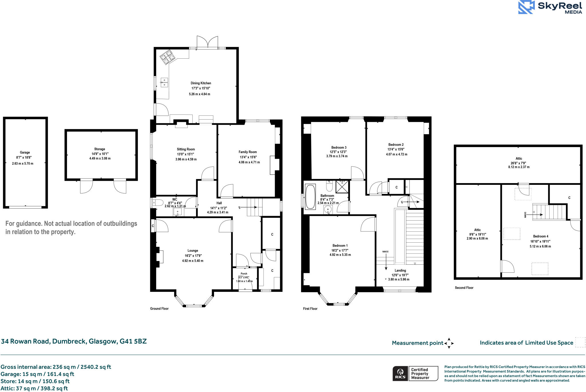Rowan Road, Dumbreck, Glasgow floorplan