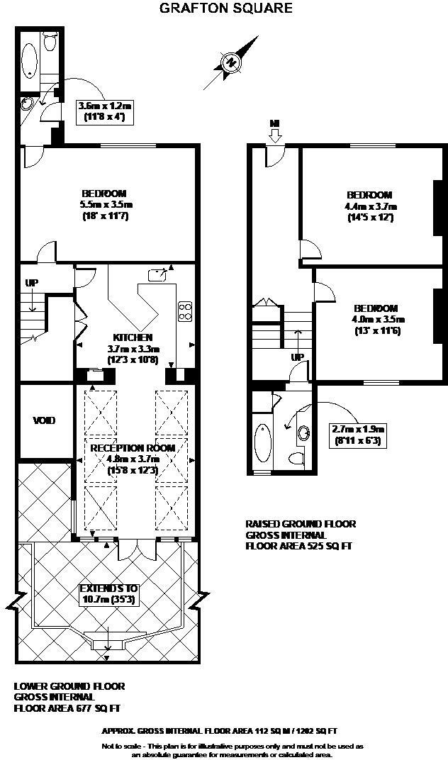 Grafton Square London SW4 floorplan