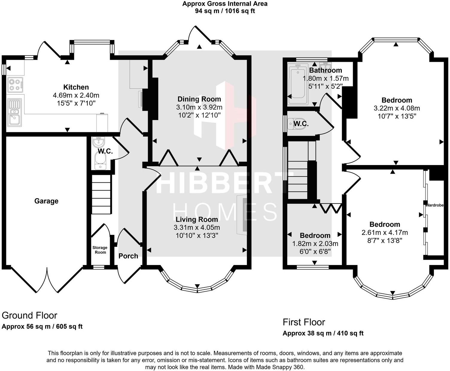 Norris Road, Sale floorplan