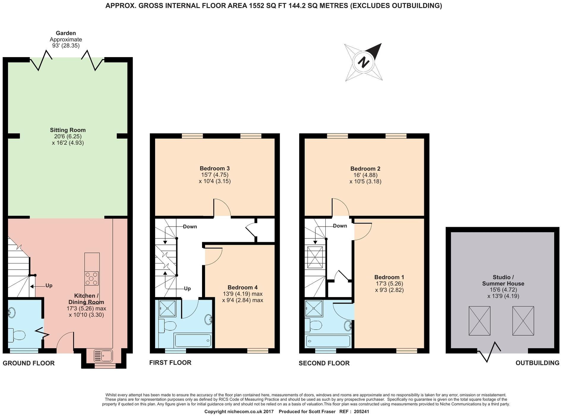 William Street, Marston, Oxford floorplan