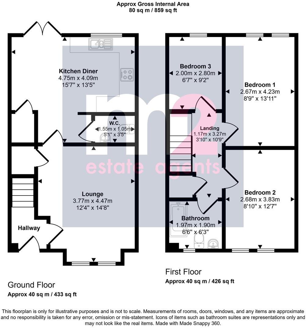 Dragonfly Avenue, Newport, NP19 floorplan