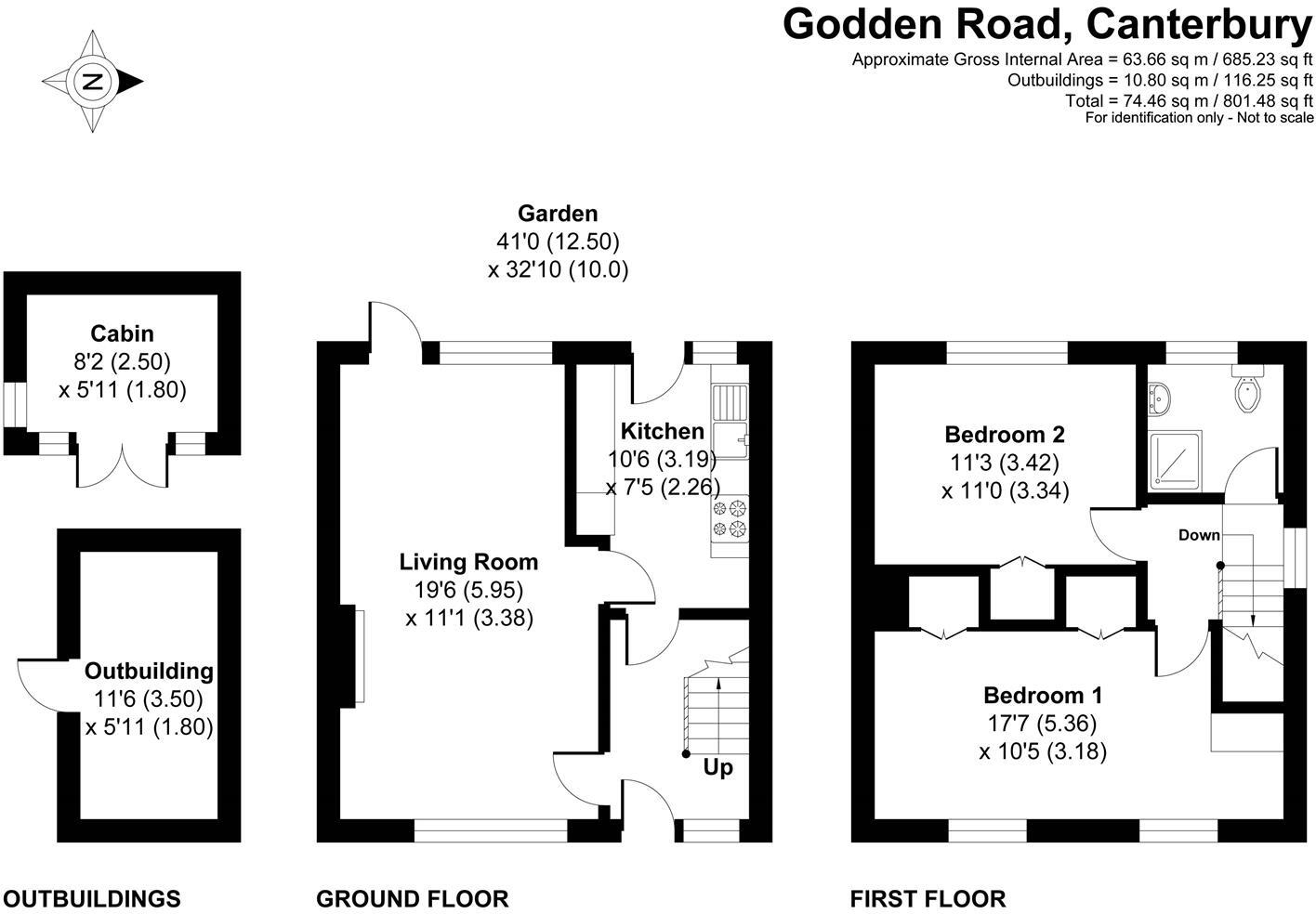 Godden Road, Canterbury floorplan