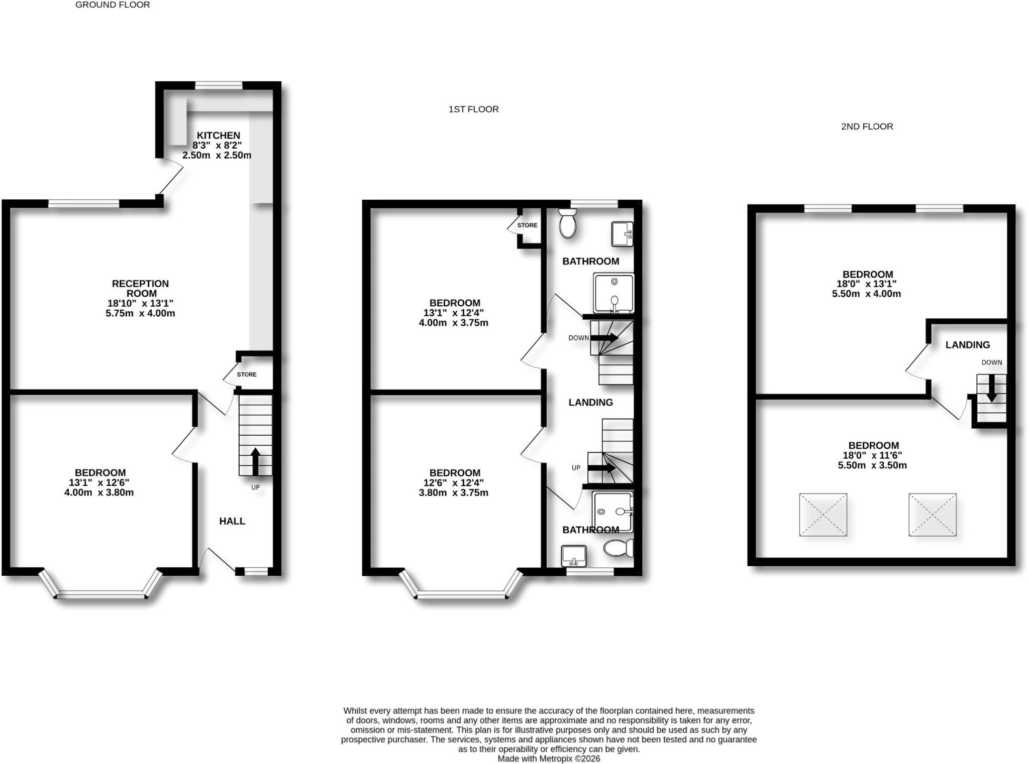 5 Bed - Barrington Road, Wavertree, L15 floorplan