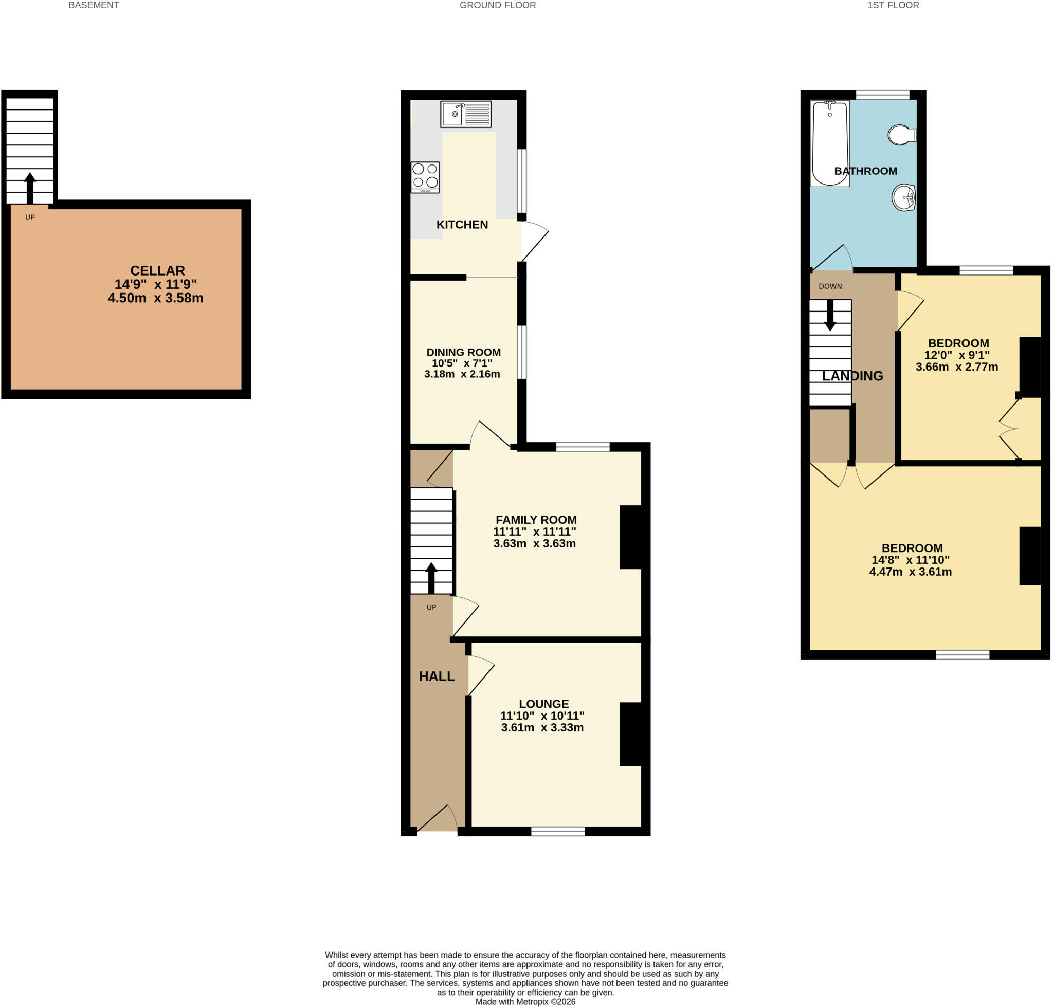 Radcliffe Street, Wolverton, Milton Keynes floorplan