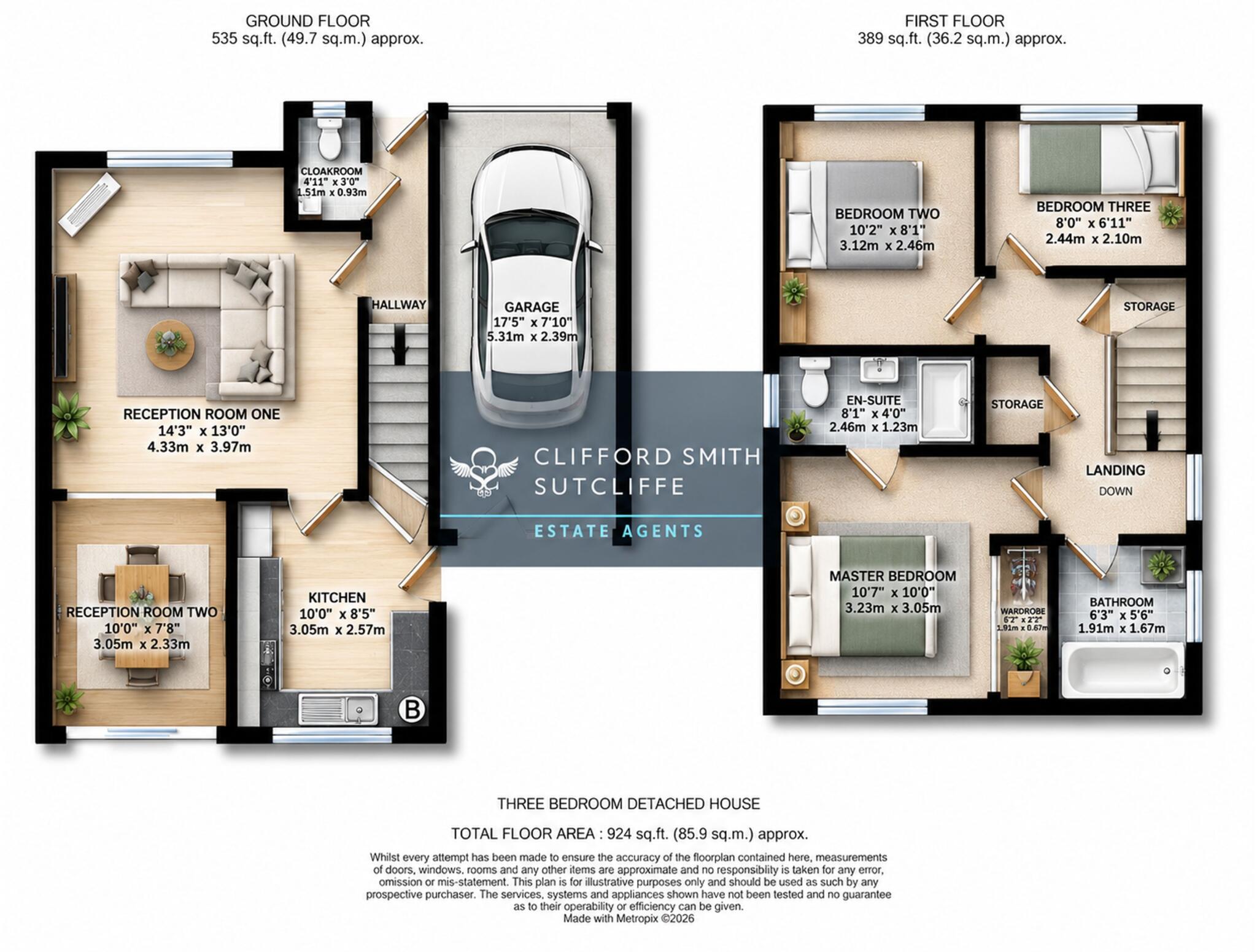 Sweet Clough Drive, Lowerhouse, Burnley floorplan