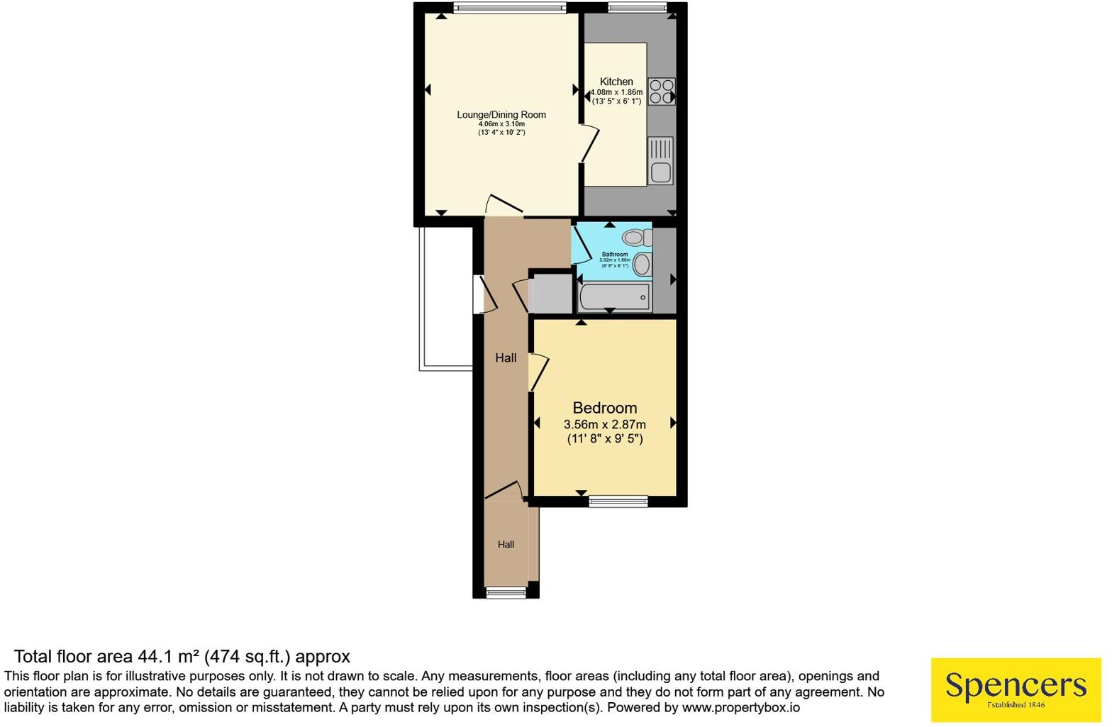 Park Rise, Leicester, Leicestershire, LE3 floorplan