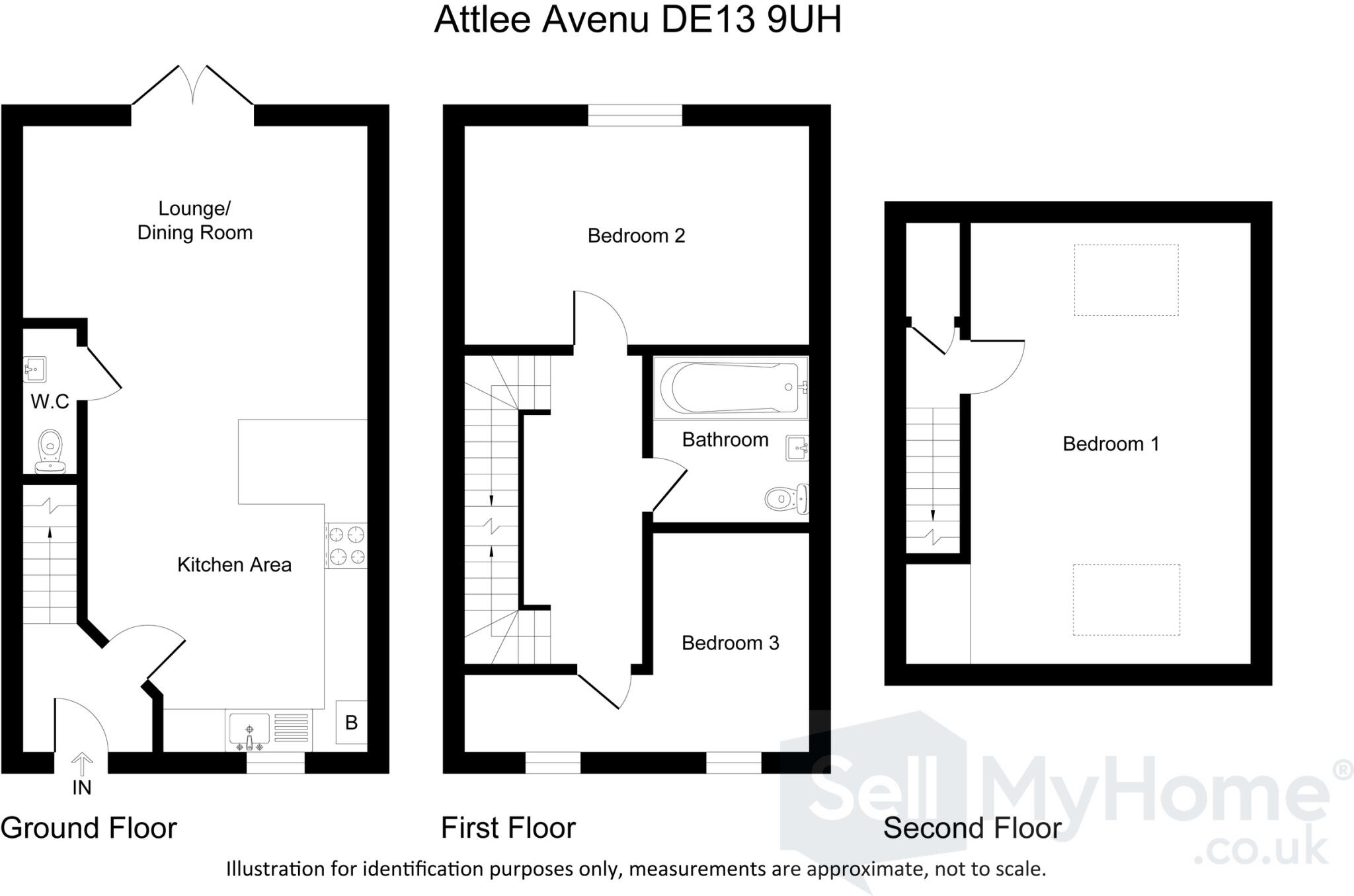 Attlee Avenue, Beamhill Heights, Burton on Trent floorplan