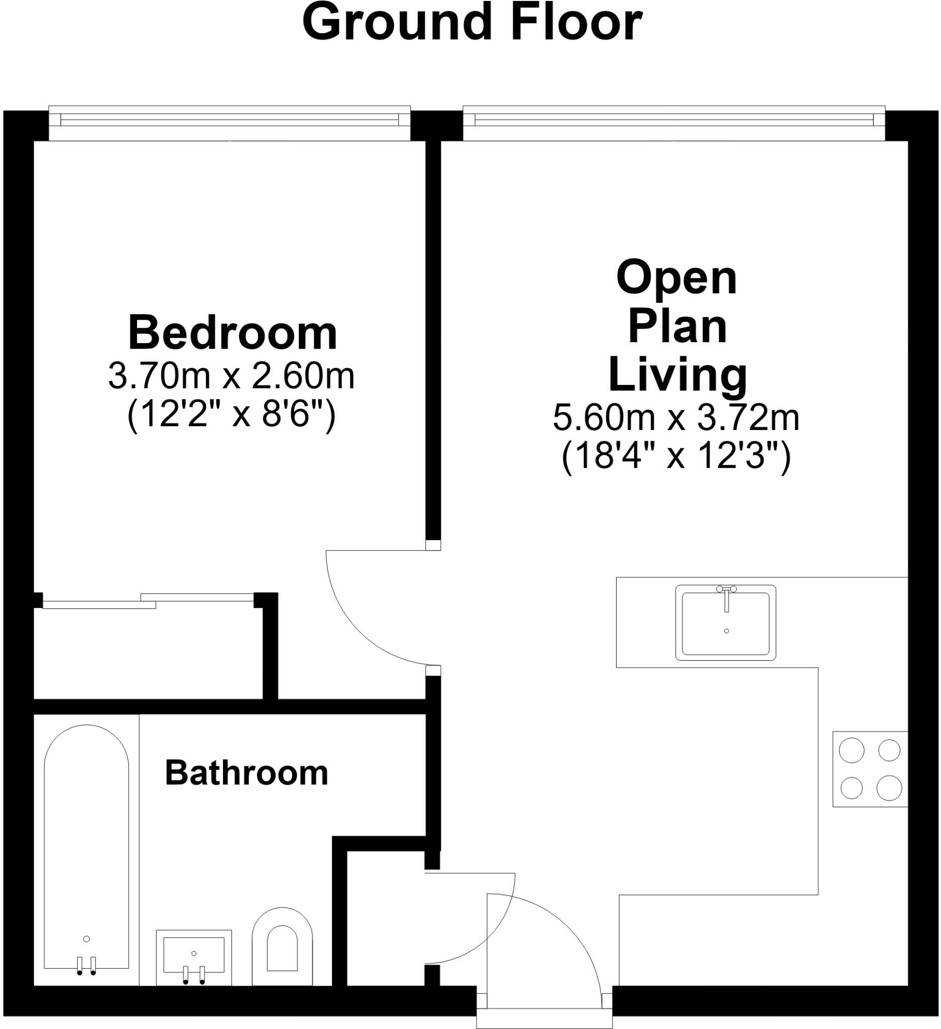 Horsham Gates North Street RH13 floorplan