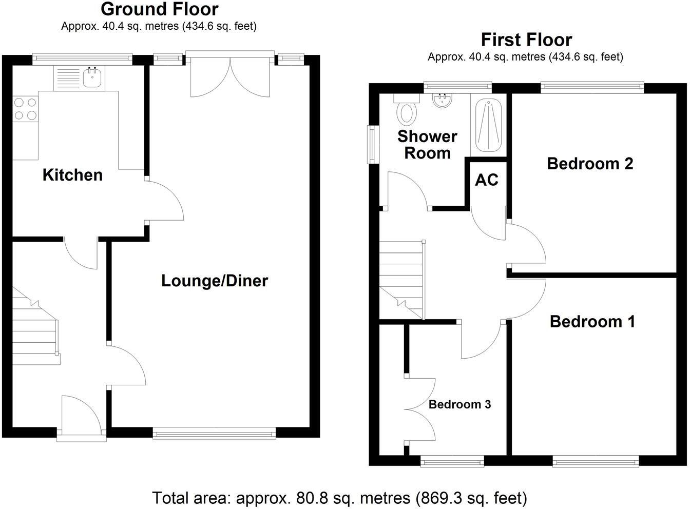 Ridgewood Park, Llanelli floorplan