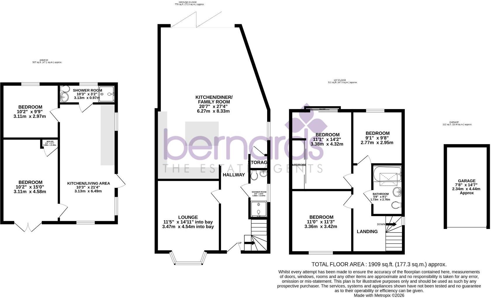 Woodfield Avenue, Portsmouth floorplan