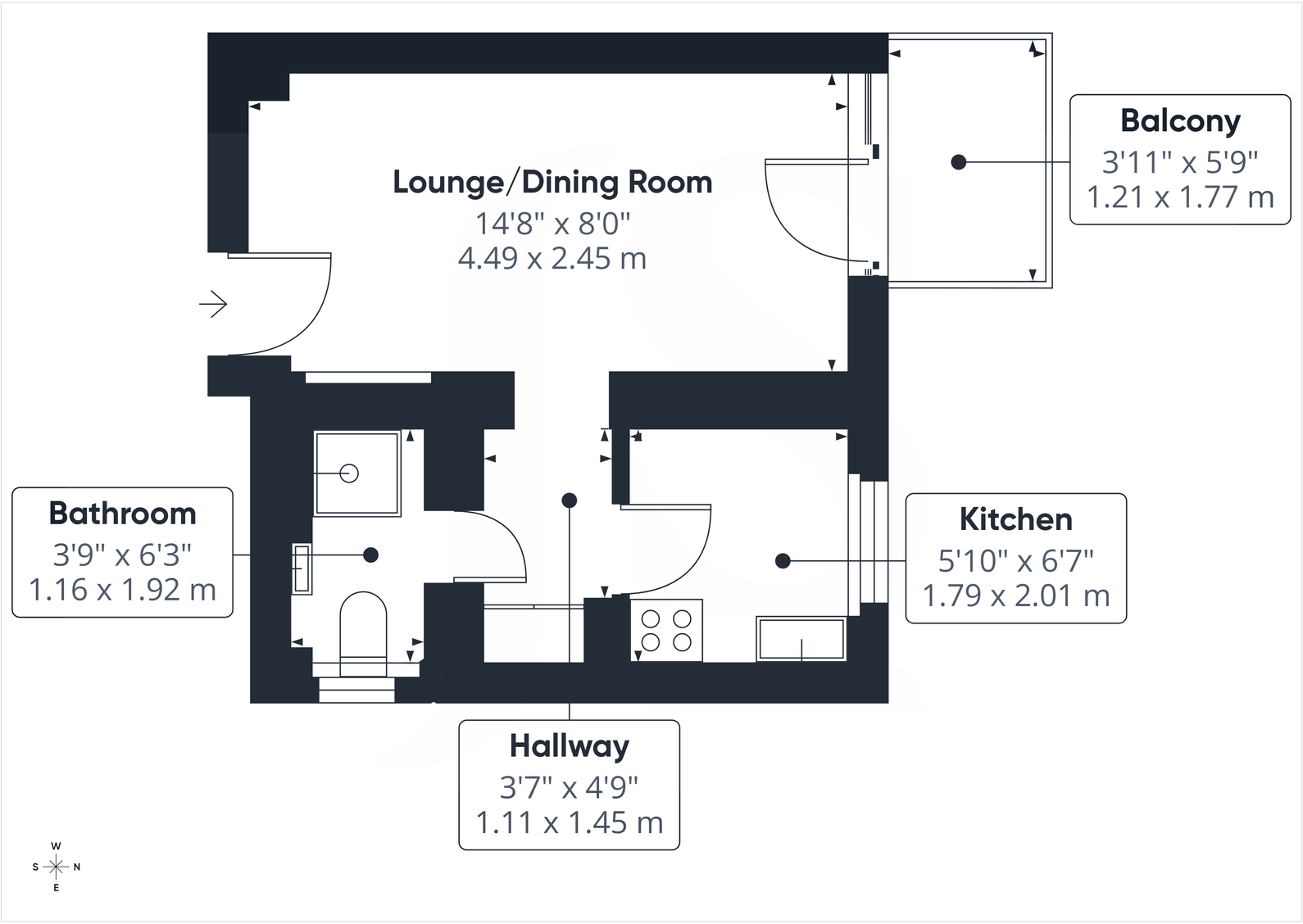 6 Heene Terrace, Worthing, BN11 3NP floorplan