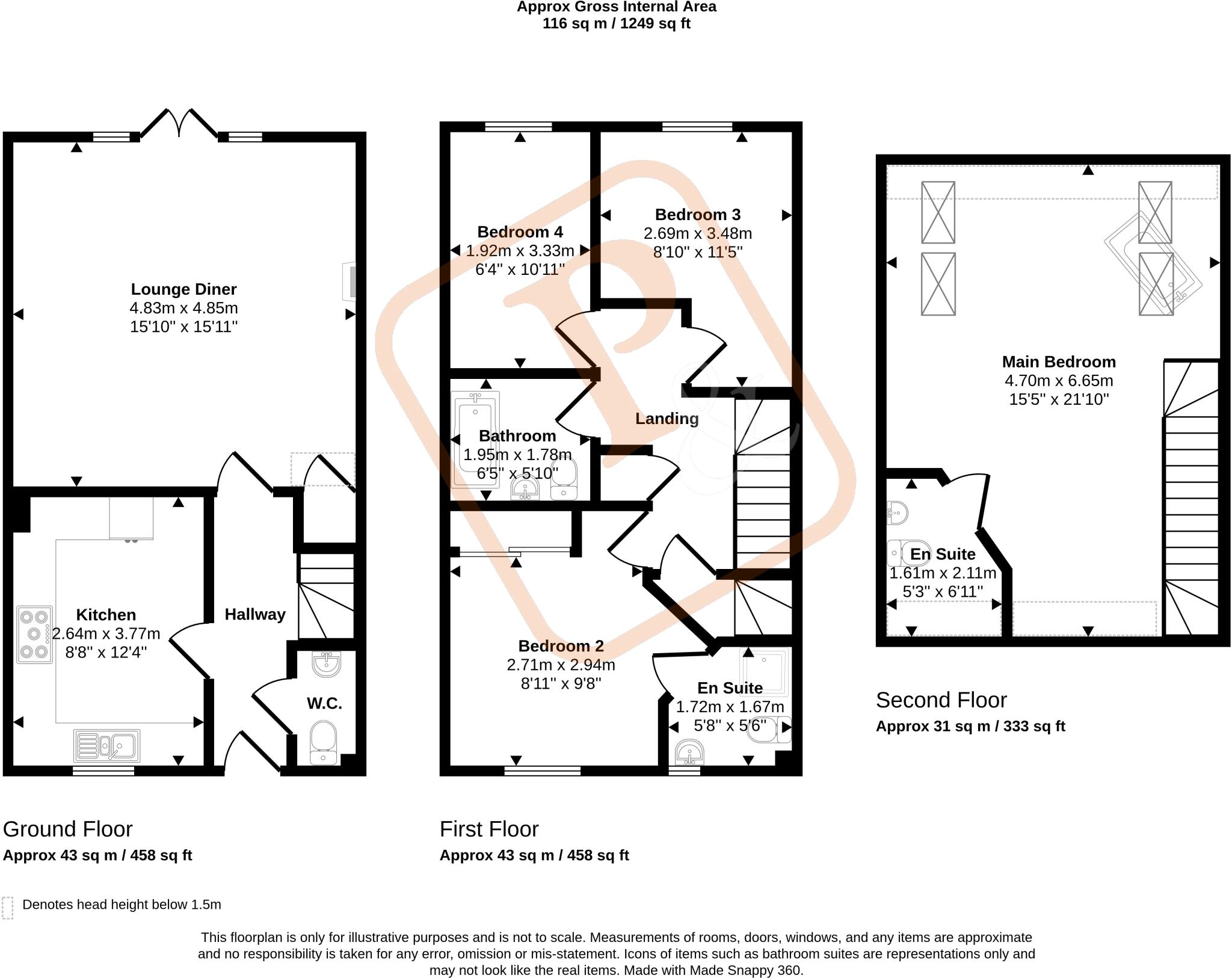 Mill Road, Mile End, Colchester, Essex, CO4 floorplan