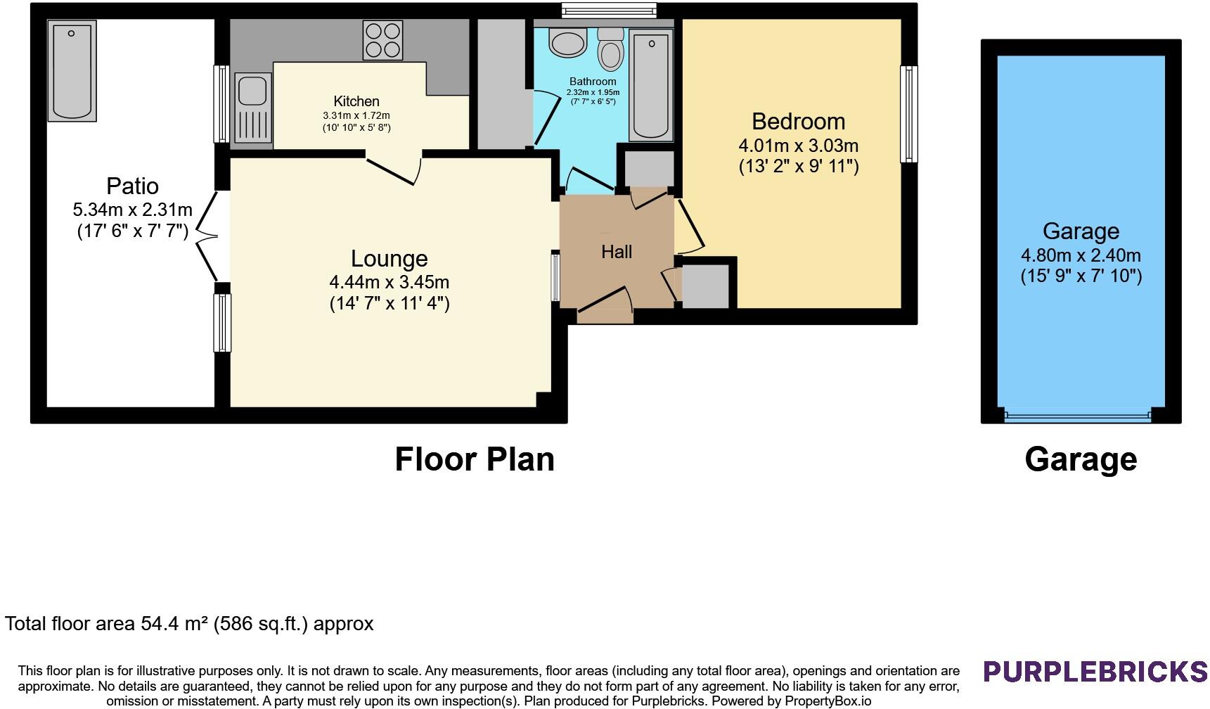 Chichester Road, Croydon, CR0 floorplan