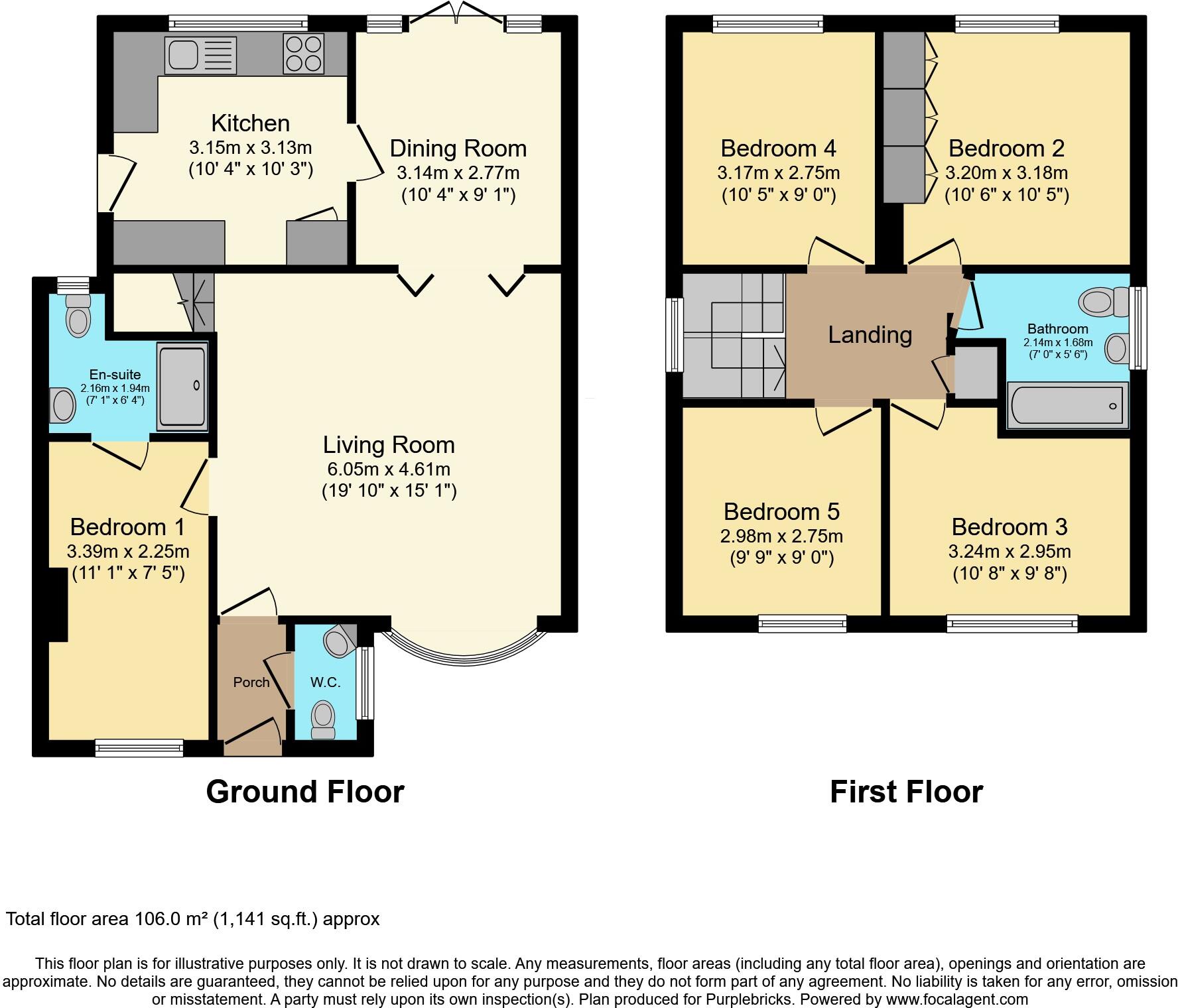 Montgomery Close, Grays, RM16 floorplan