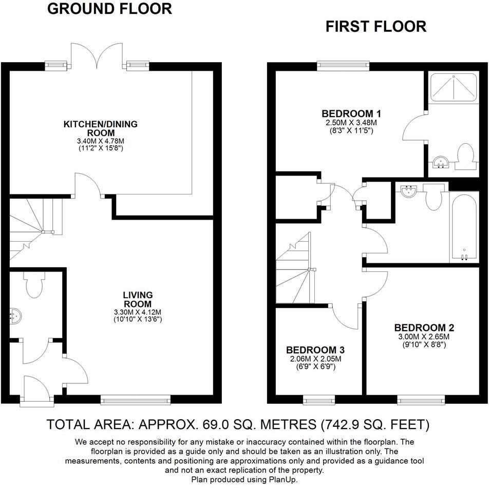 Bright Row, Copthorne Road, Shrewsbury floorplan
