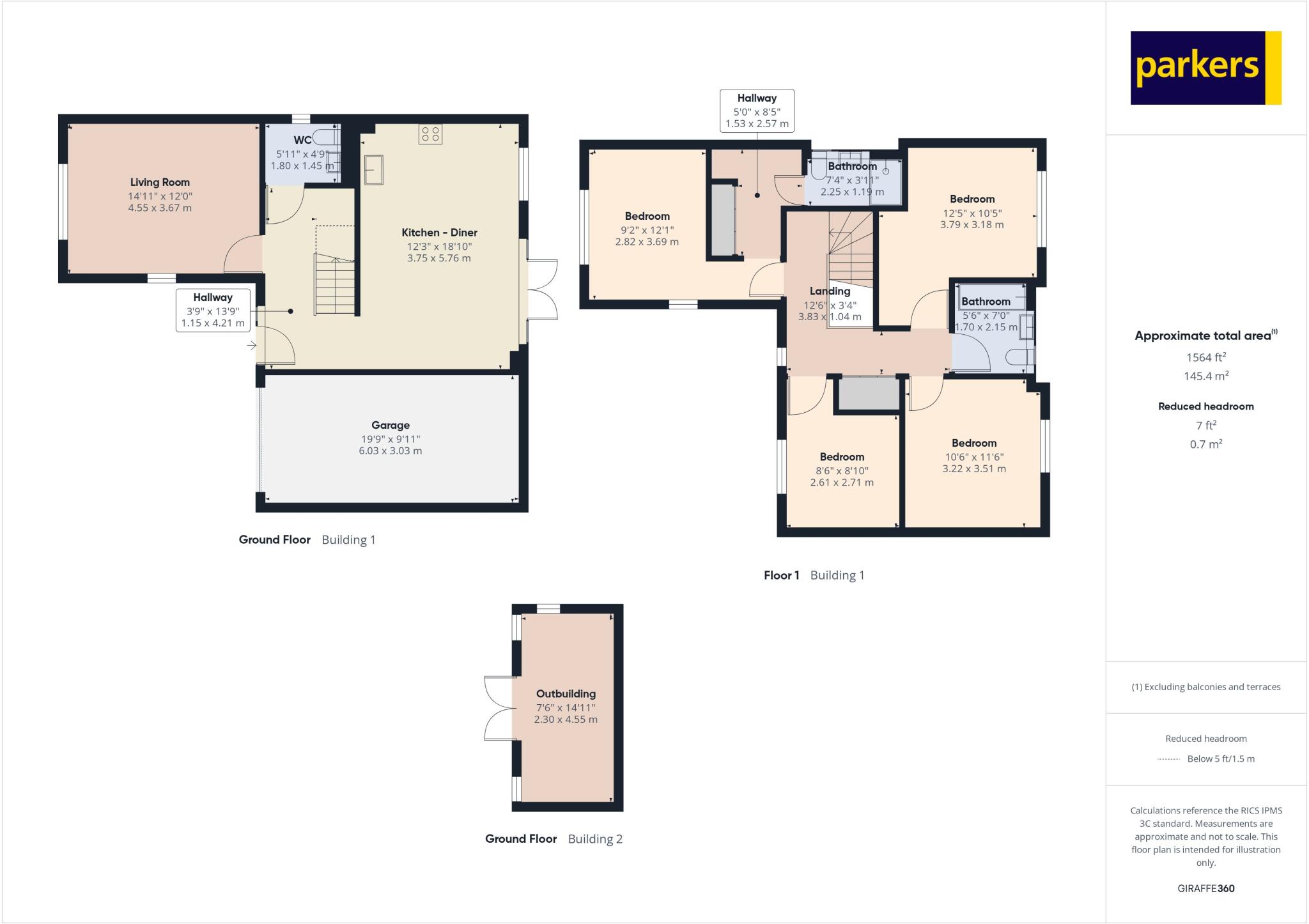 Regis Manor Road, Burghfield Common, Reading, Berkshire, RG7 floorplan