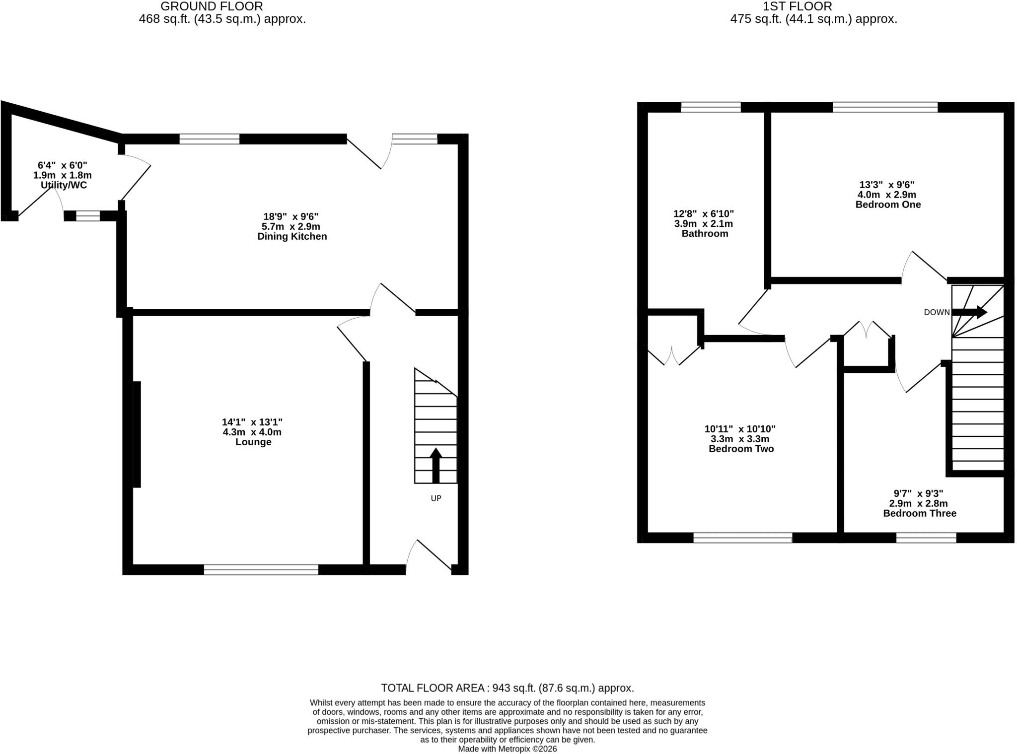 Booth House, Booth House Lane, Holmfirth, HD9 floorplan