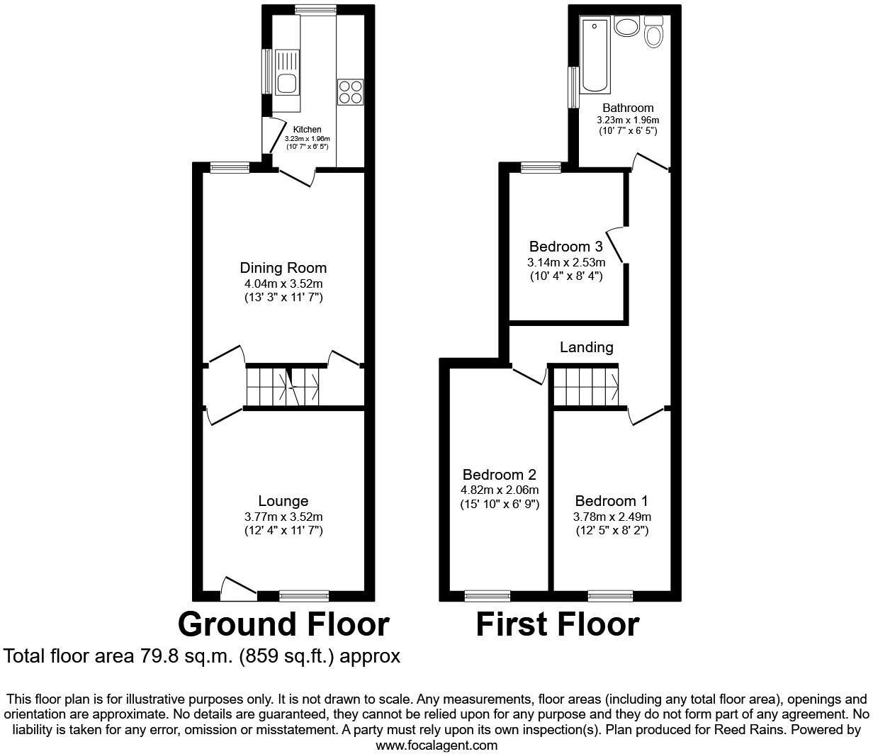 Hardwicke Road, Rotherham, South Yorkshire, S65 floorplan