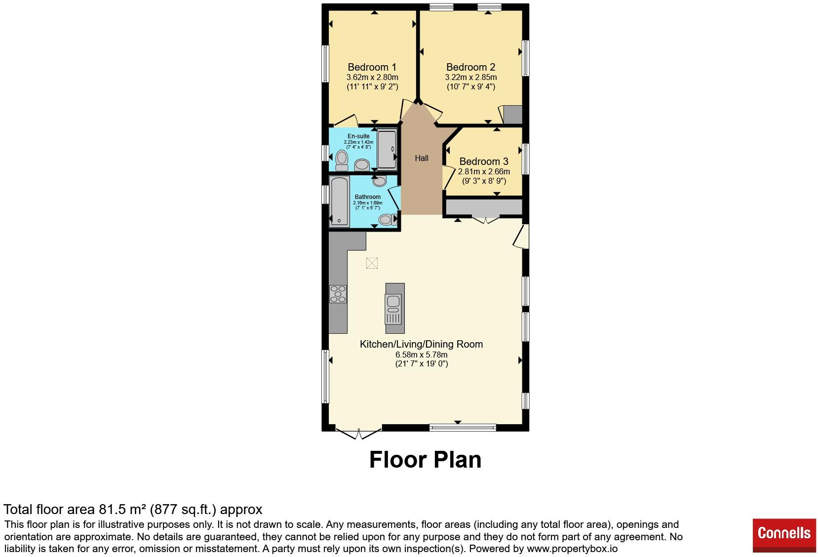 Bowleaze Coveway, Weymouth floorplan