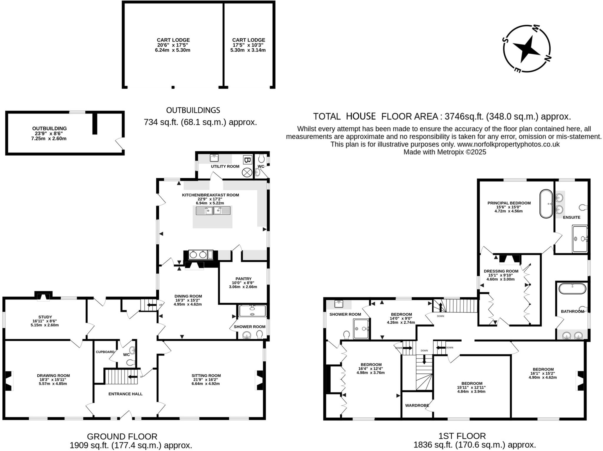 Corton, Suffolk floorplan