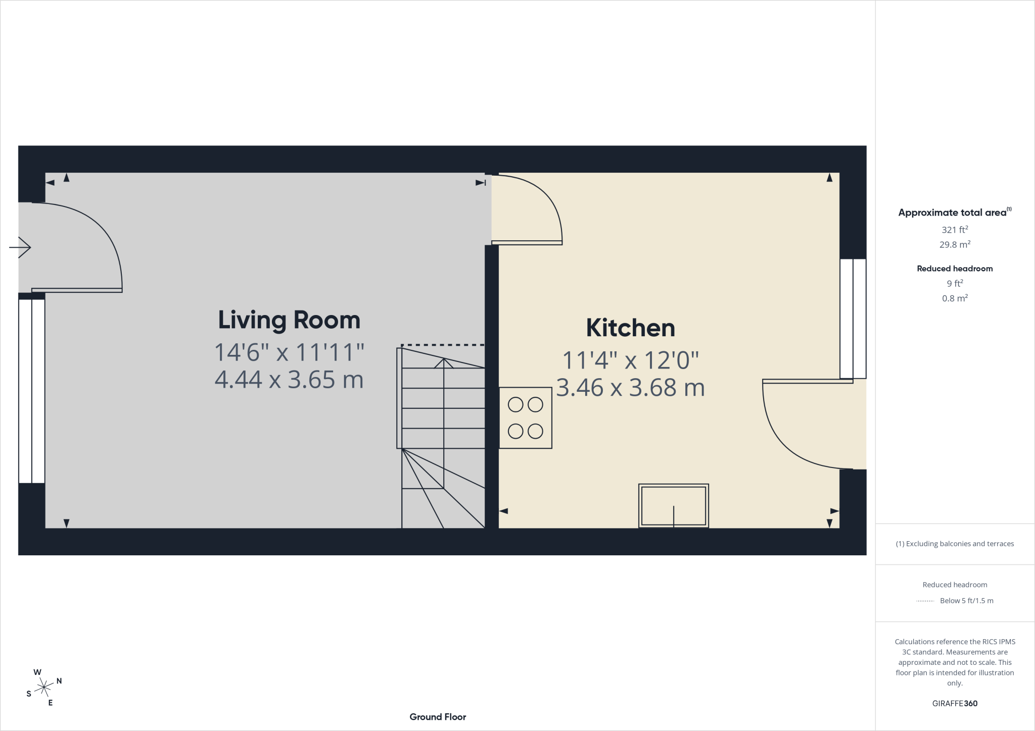 Holland Road, Old Whittington floorplan