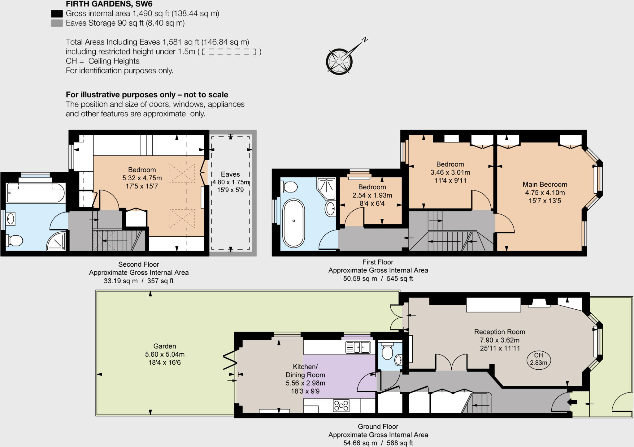 Firth Gardens, Fulham, London floorplan