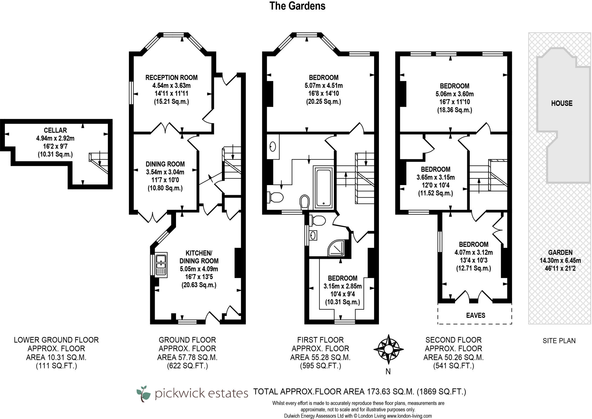 The Gardens floorplan
