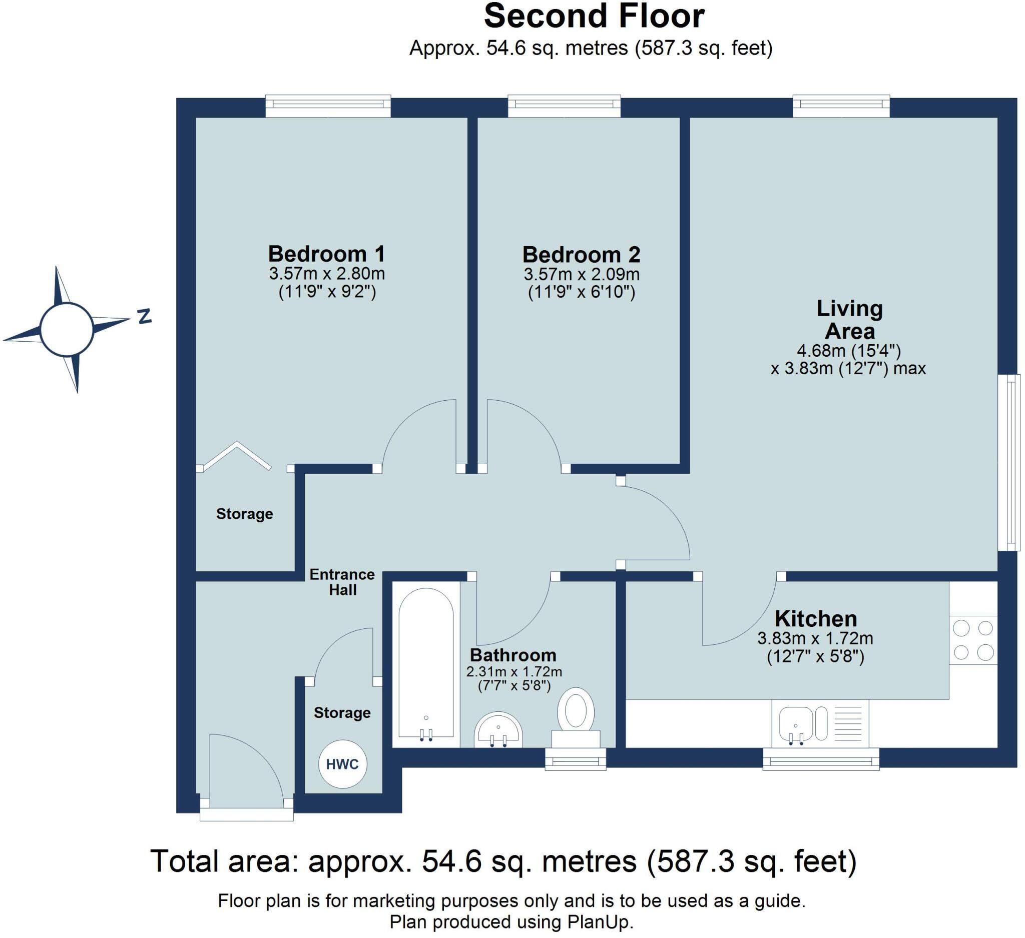 Millers Rise, St. Albans, Hertfordshire, AL1 floorplan