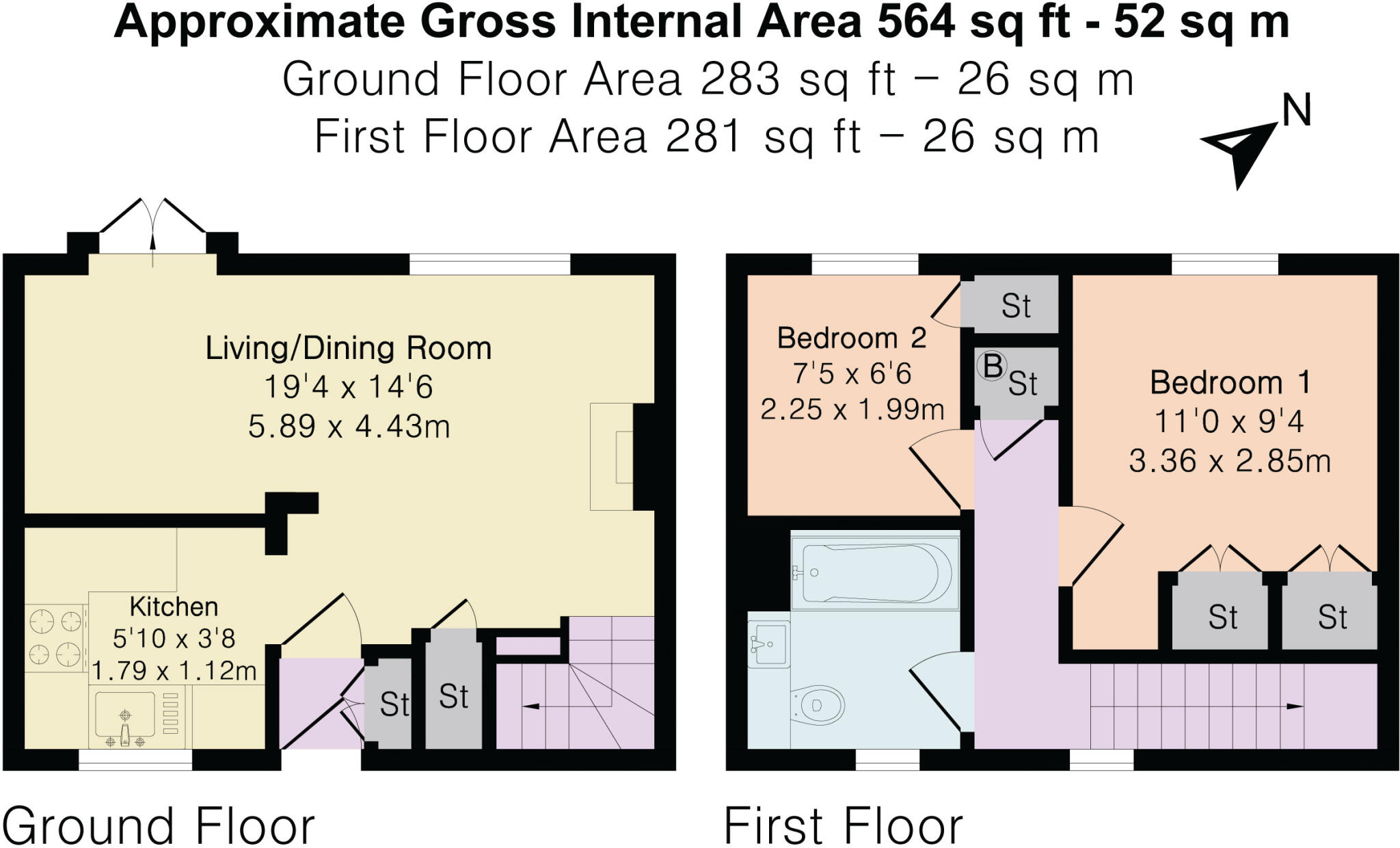 Templers Road, Newton Abbot floorplan