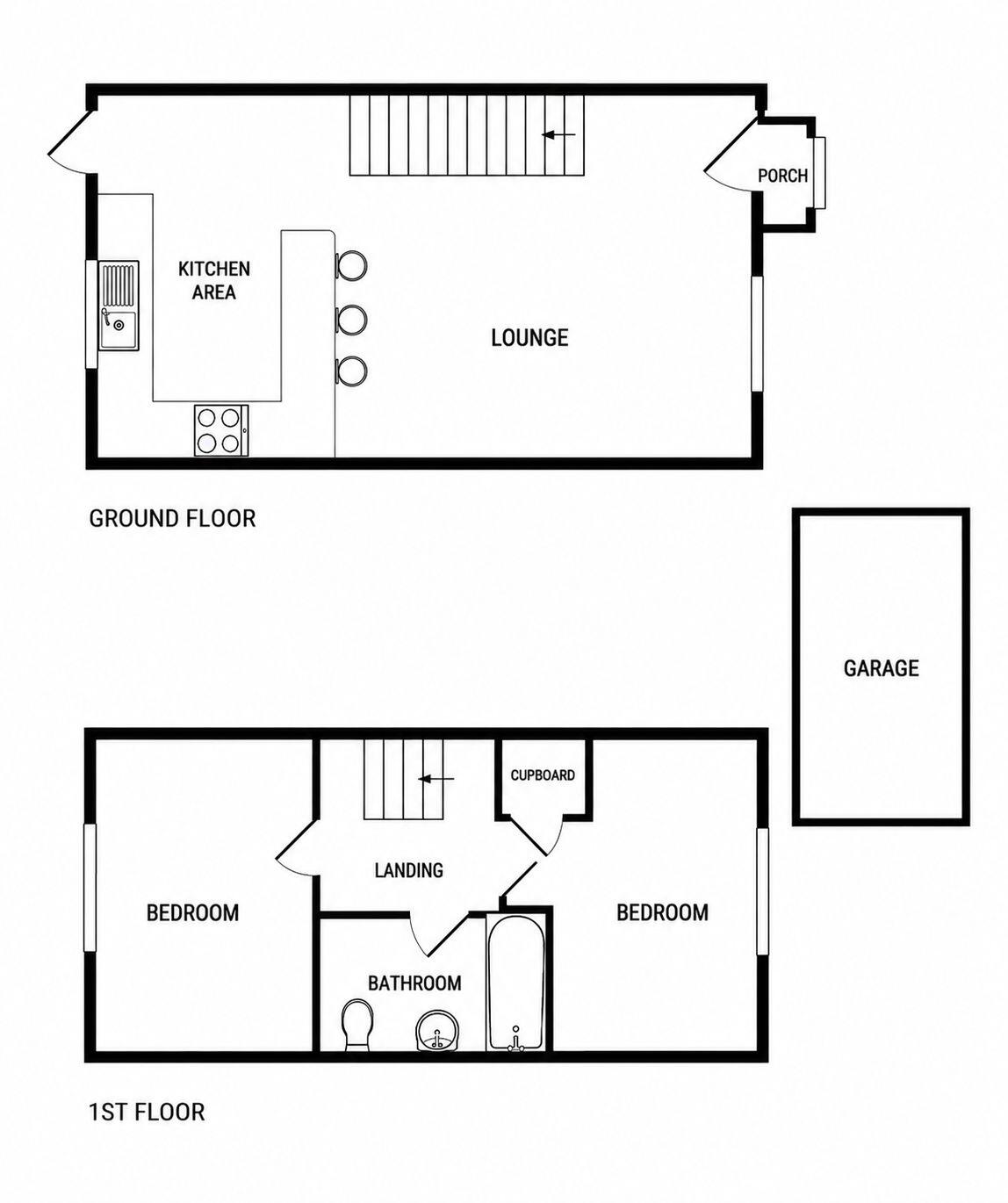 Duarte Place, Chafford Hundred  floorplan