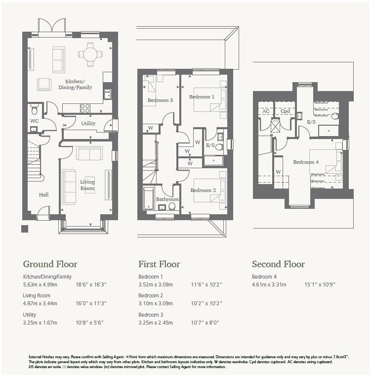 Appletree Grove, Chinnor floorplan