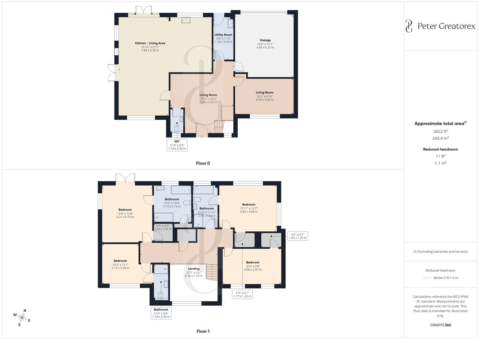 Stone Allerton, Axbridge floorplan