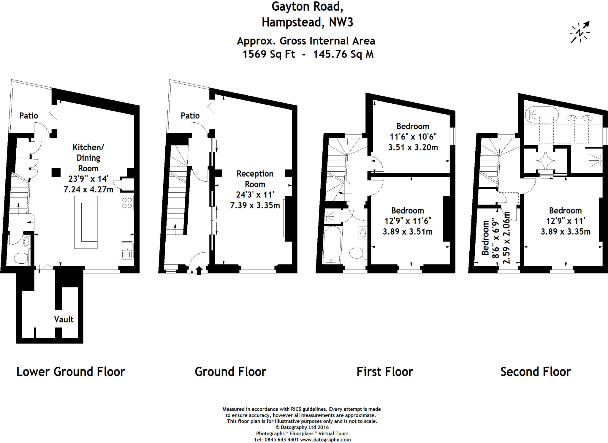 Gayton Road, Hampstead, NW3 floorplan