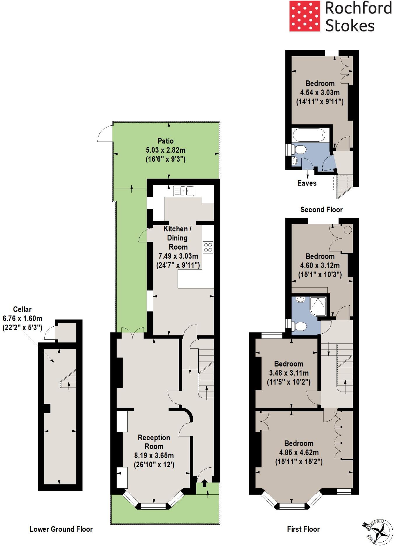 Mysore Road, Battersea, London, SW11 5SB floorplan