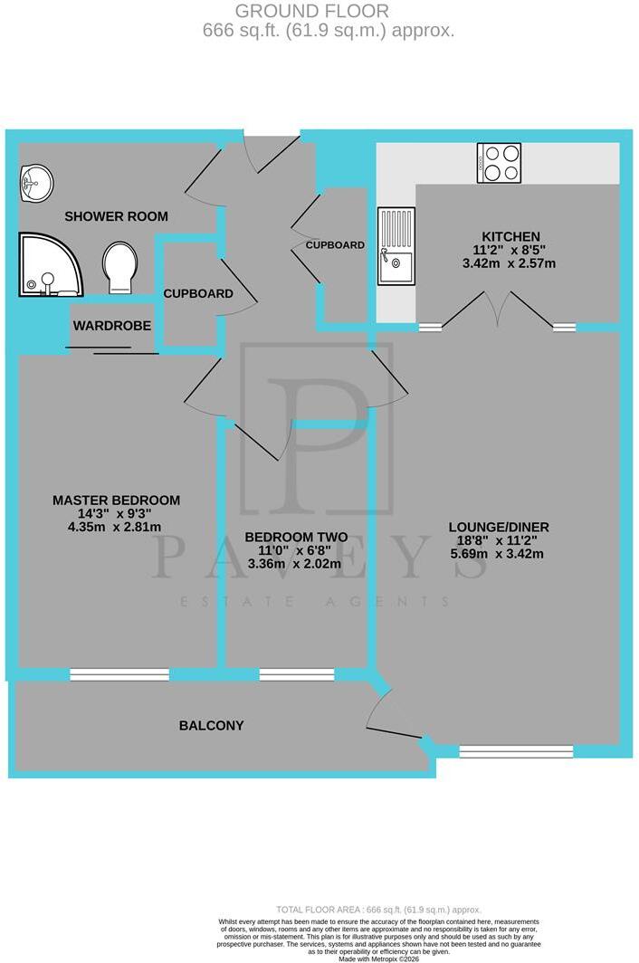 The Esplanade, Frinton-On-Sea floorplan