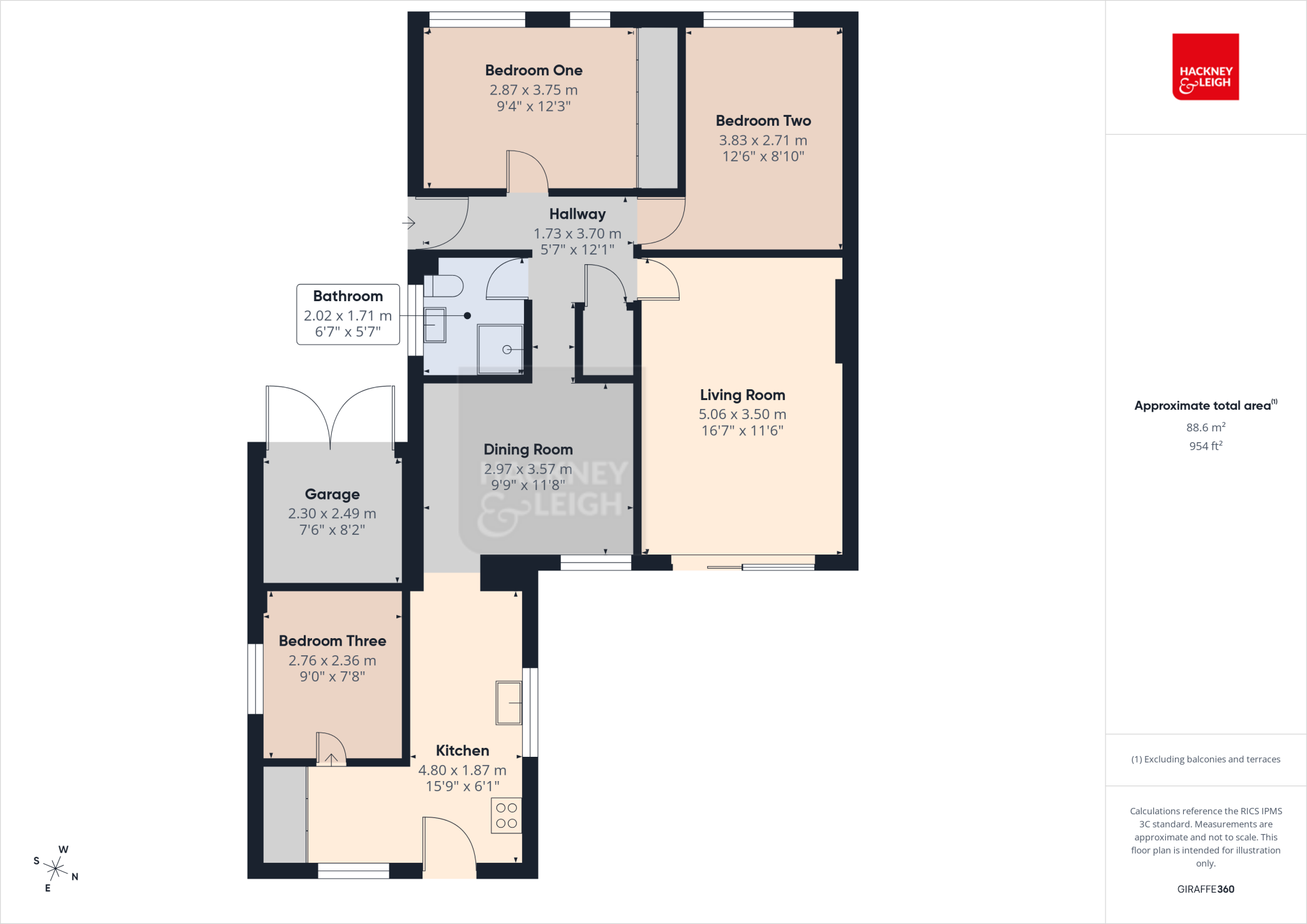 1 Hindburn Close, Carnforth, LA5 9XW floorplan