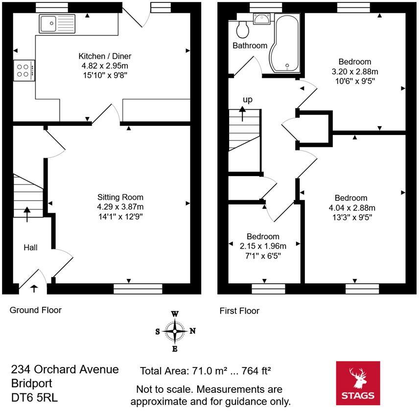 234, Orchard Avenue, Bridport floorplan