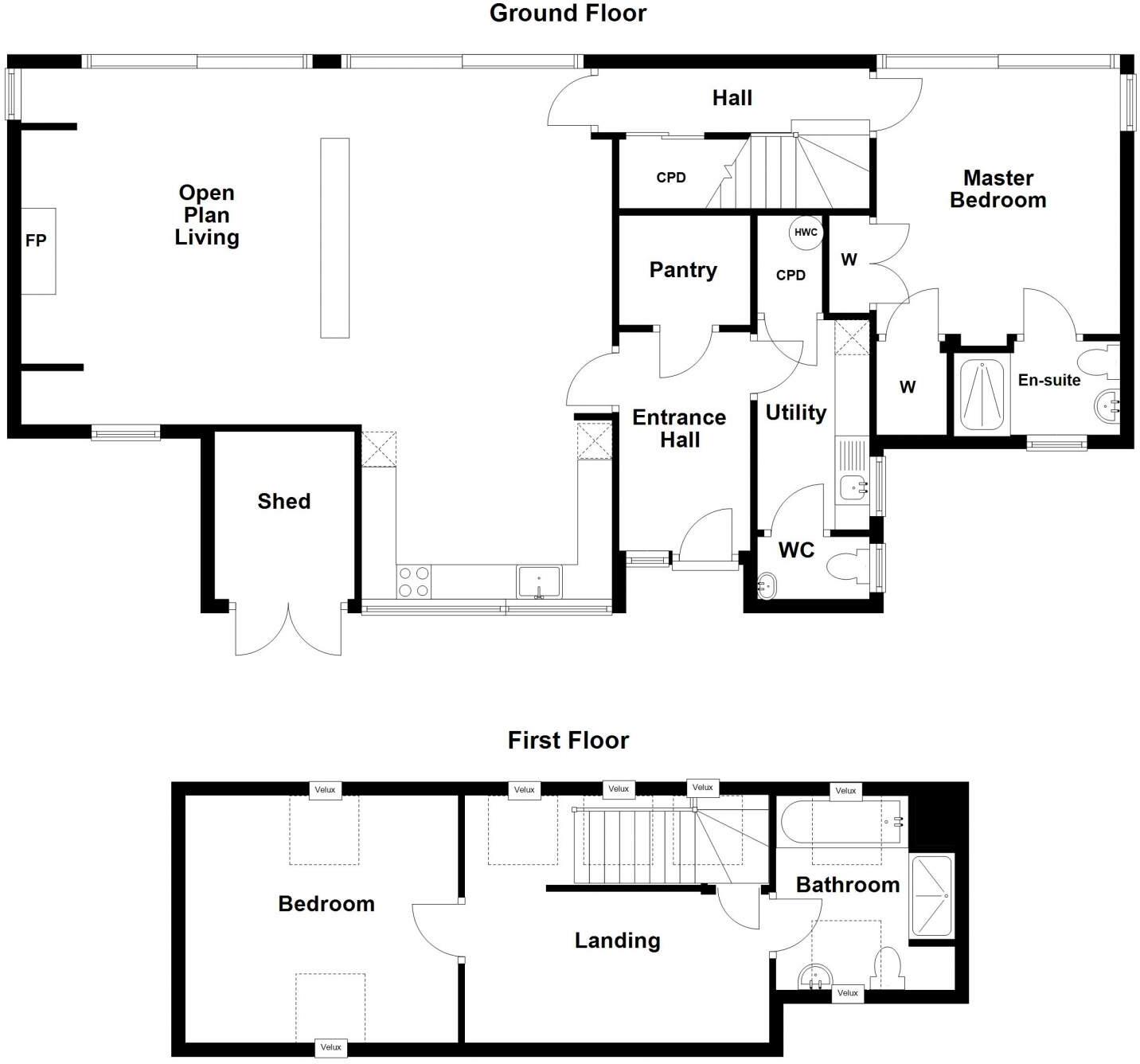 Tigh Chaoimhin, 9 Kendram, Kilmaluag, Isle of Skye, IV51 9UL floorplan