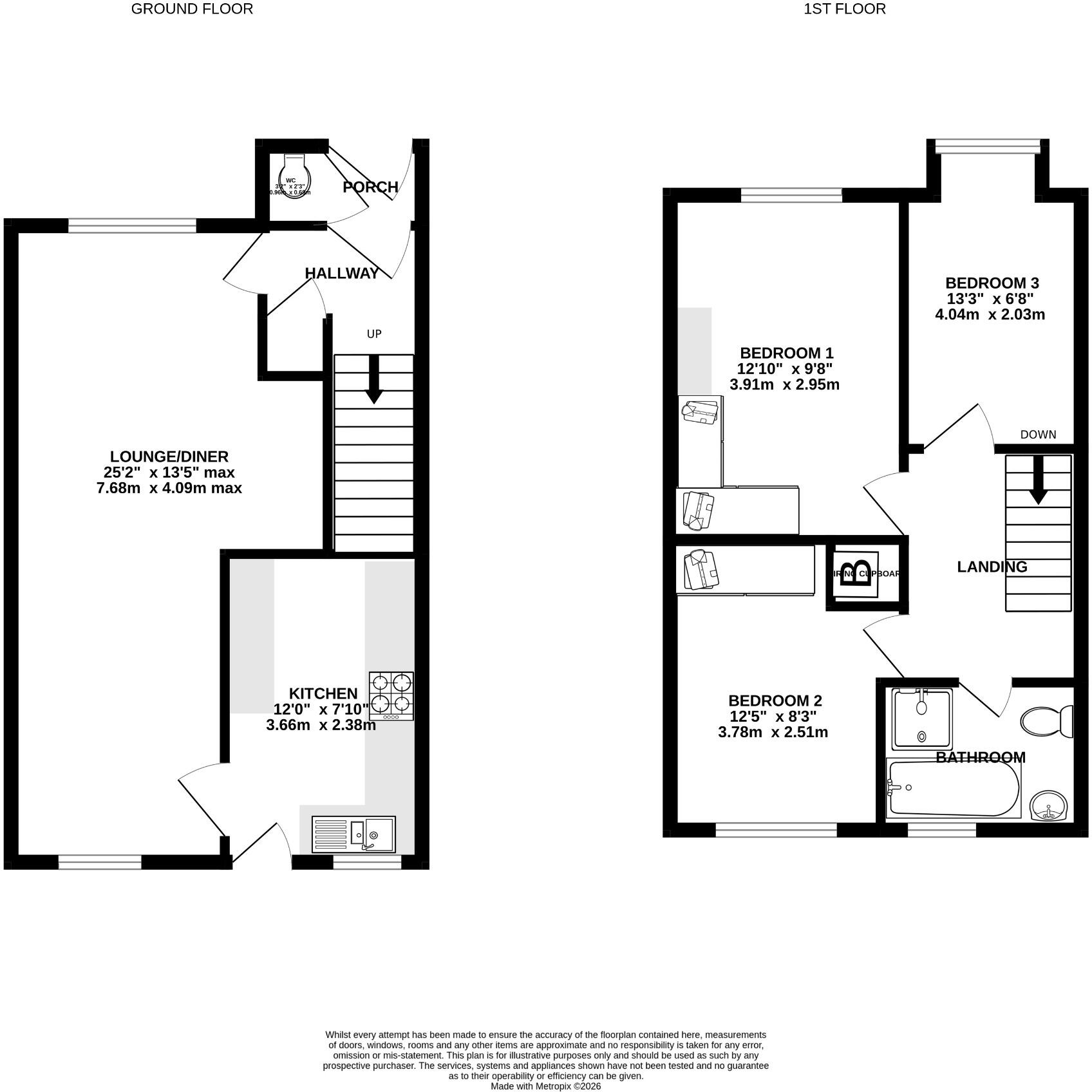 Greyshott Avenue, Fareham floorplan