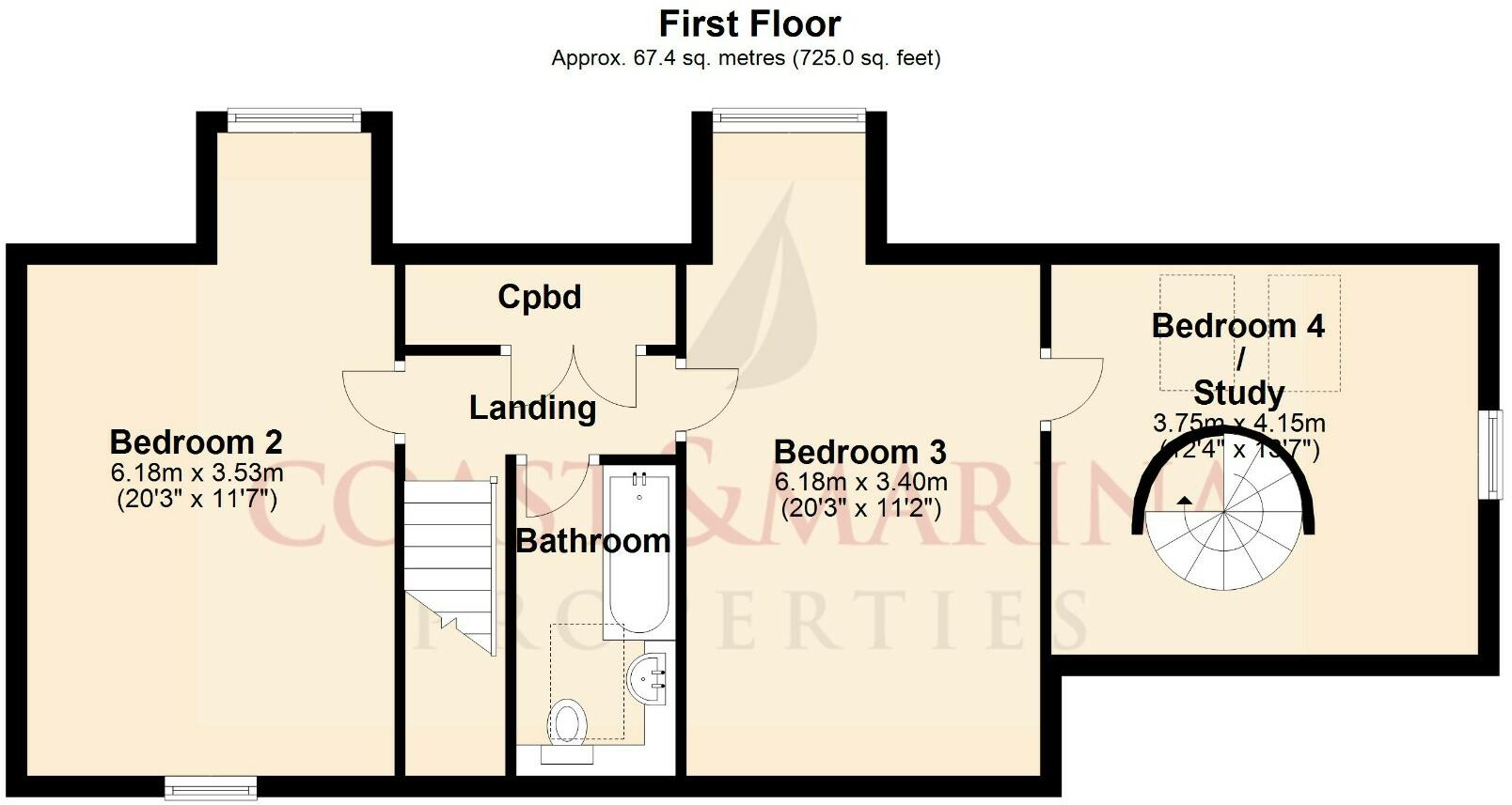 Deganwy Quay, Deganwy, Conwy floorplan
