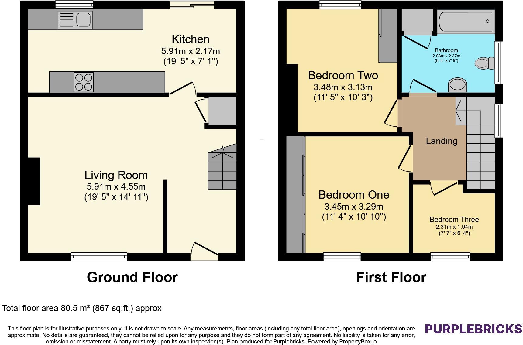 Wark Avenue, Newcastle upon Tyne, NE27 floorplan