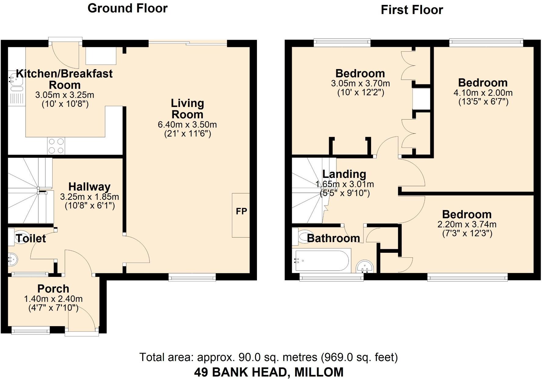 Bank Head, Haverigg, HAVERIGG floorplan