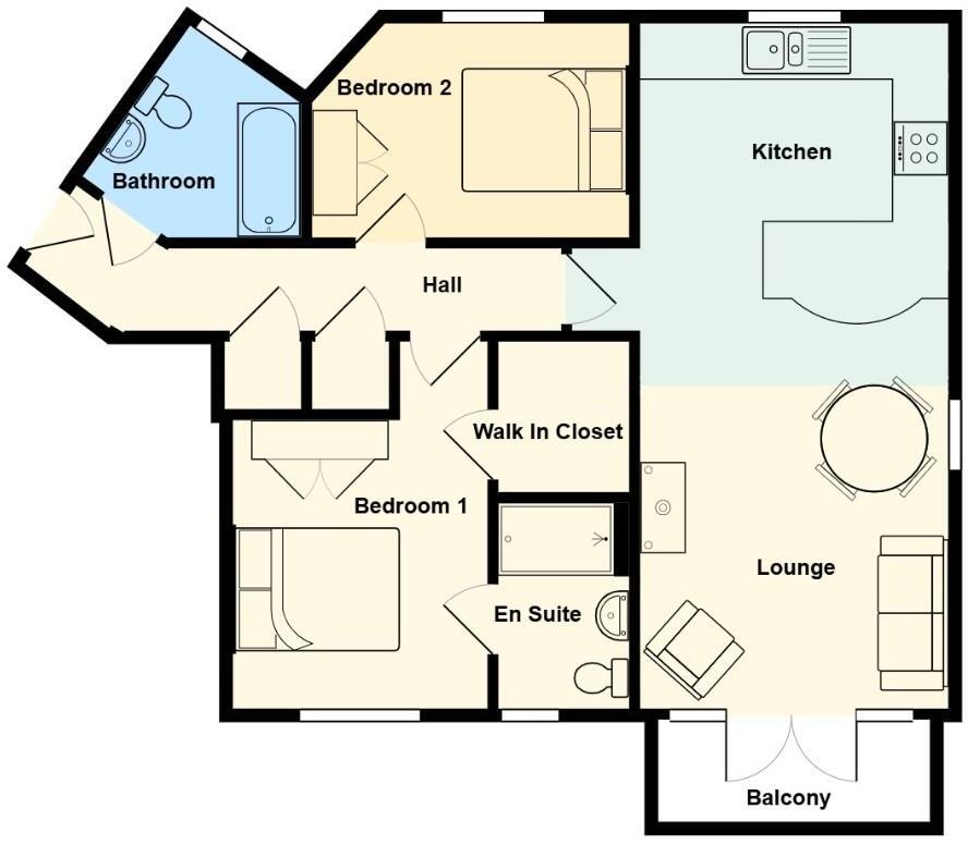 Burford Gardens, Cardiff floorplan