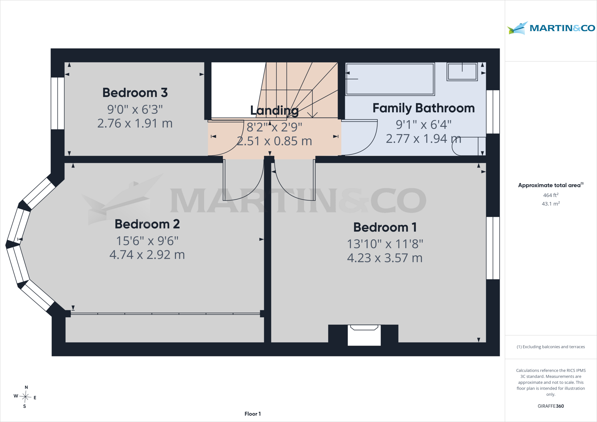Saville Road, Blackpool floorplan