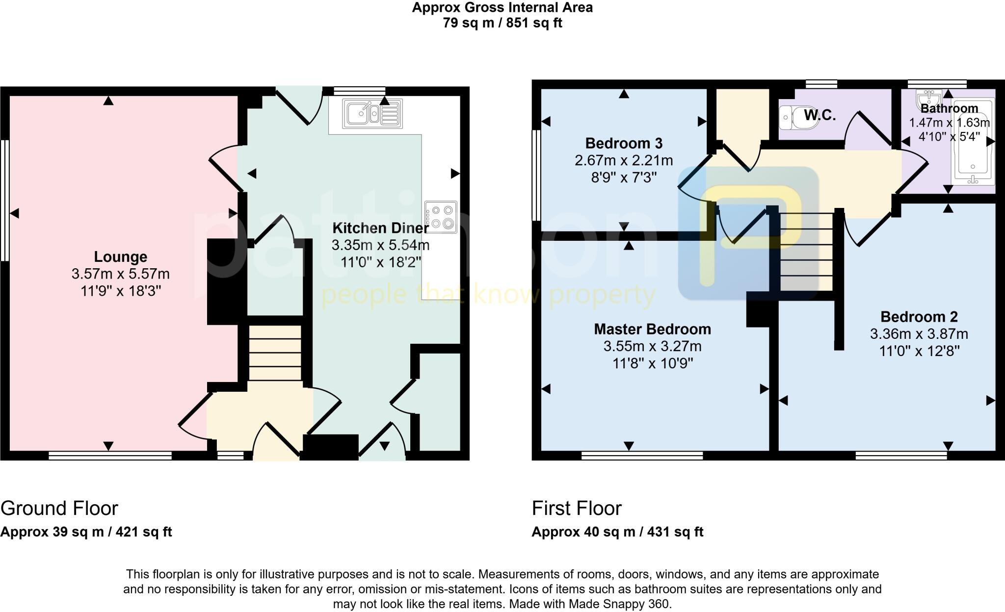 Sydney Gardens, South Shields, Tyne and Wear, NE34 9DZ floorplan