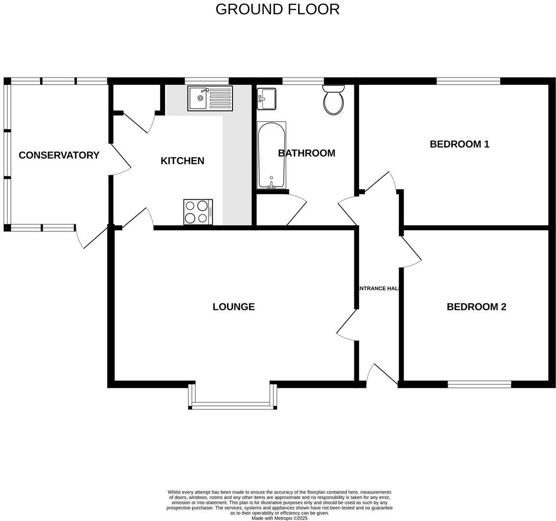 58, Elm Grove, Bideford floorplan