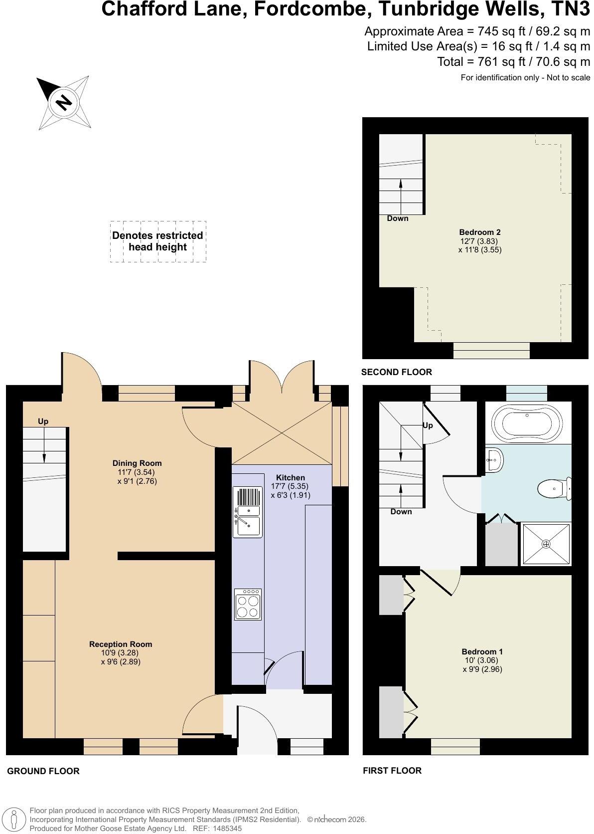 Chafford Lane, Fordcombe, Tunbridge Wells, TN3 floorplan