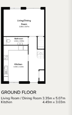 Kingsmead, Wooler, NE71 6BX floorplan