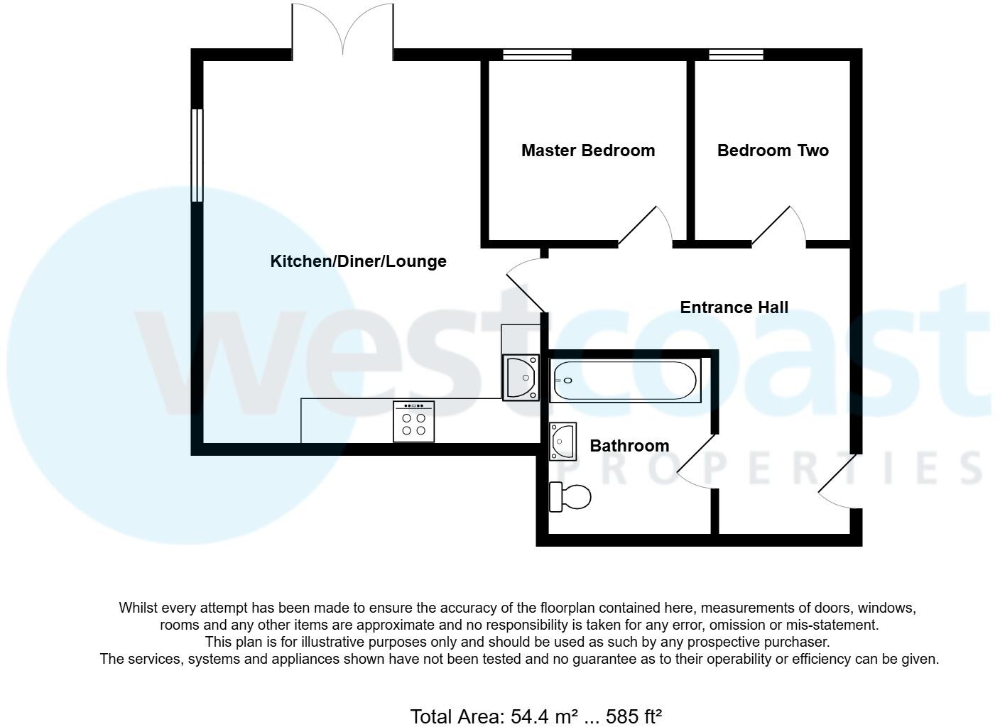 Knightstone Causeway, Weston-super-Mare, Somerset, BS23 floorplan
