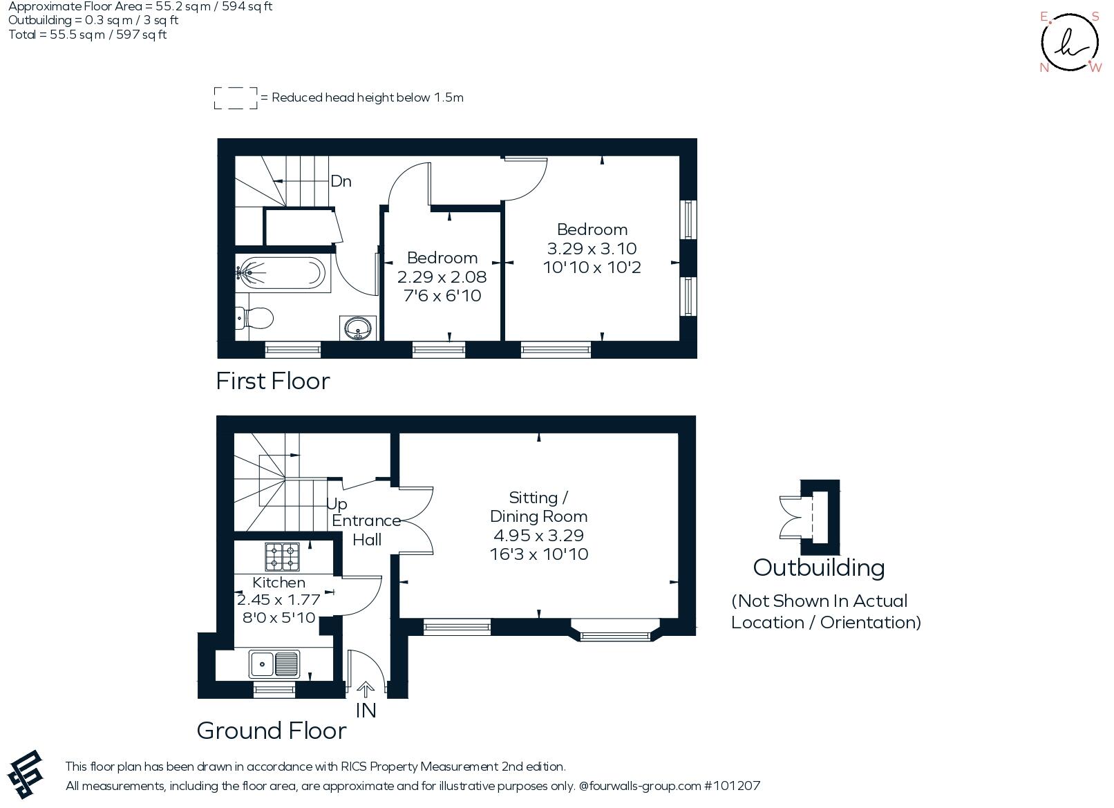 Islip Road Oxford OX2 floorplan